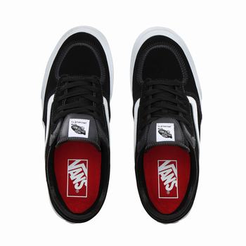 Panske Tenisky Vans 66/99/19 Rowley Classic Čierne/Červené VA91XPMOF